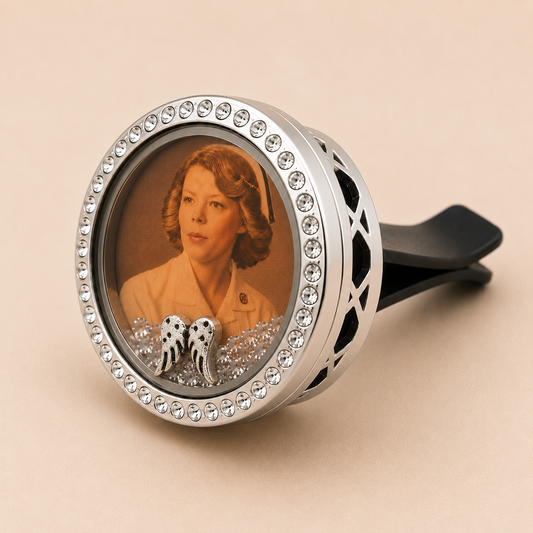 Personalized Car Diffuser — Crystal Rim