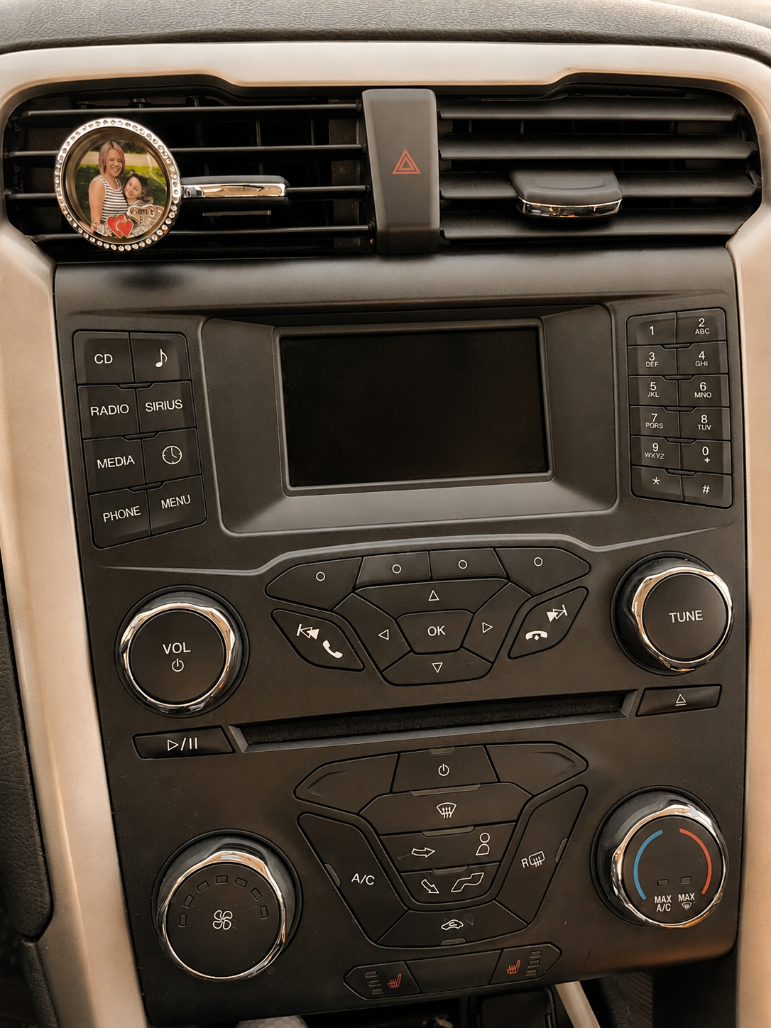 Personalized Car Diffuser — Crystal Rim